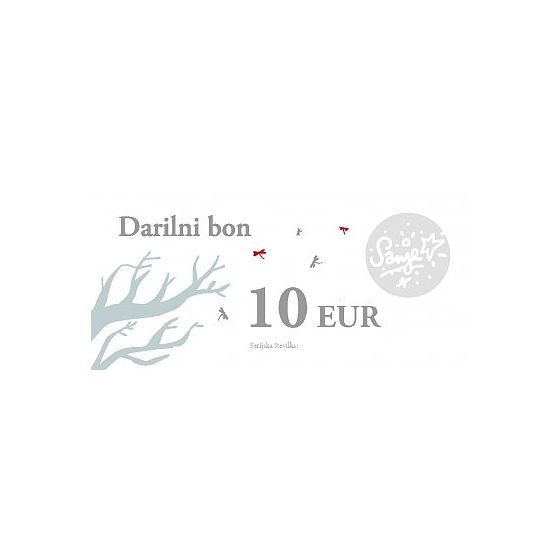 Darilni bon Sanje - 10 EUR